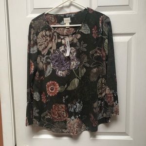 Chico’s 3/4 Sleeve Top - Size 1